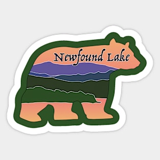 Newfound Lake Bear Sticker